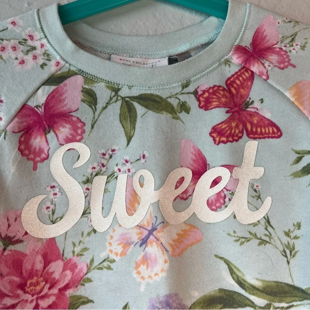 The Children's Place‎ Floral sweatshirt